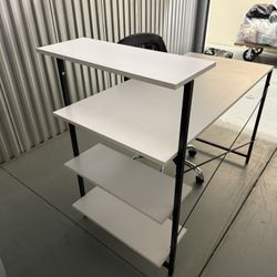 Desk and chair