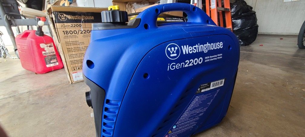 Super Quiet Generator Westinghouse Outdoor Power Equipment iGen2500