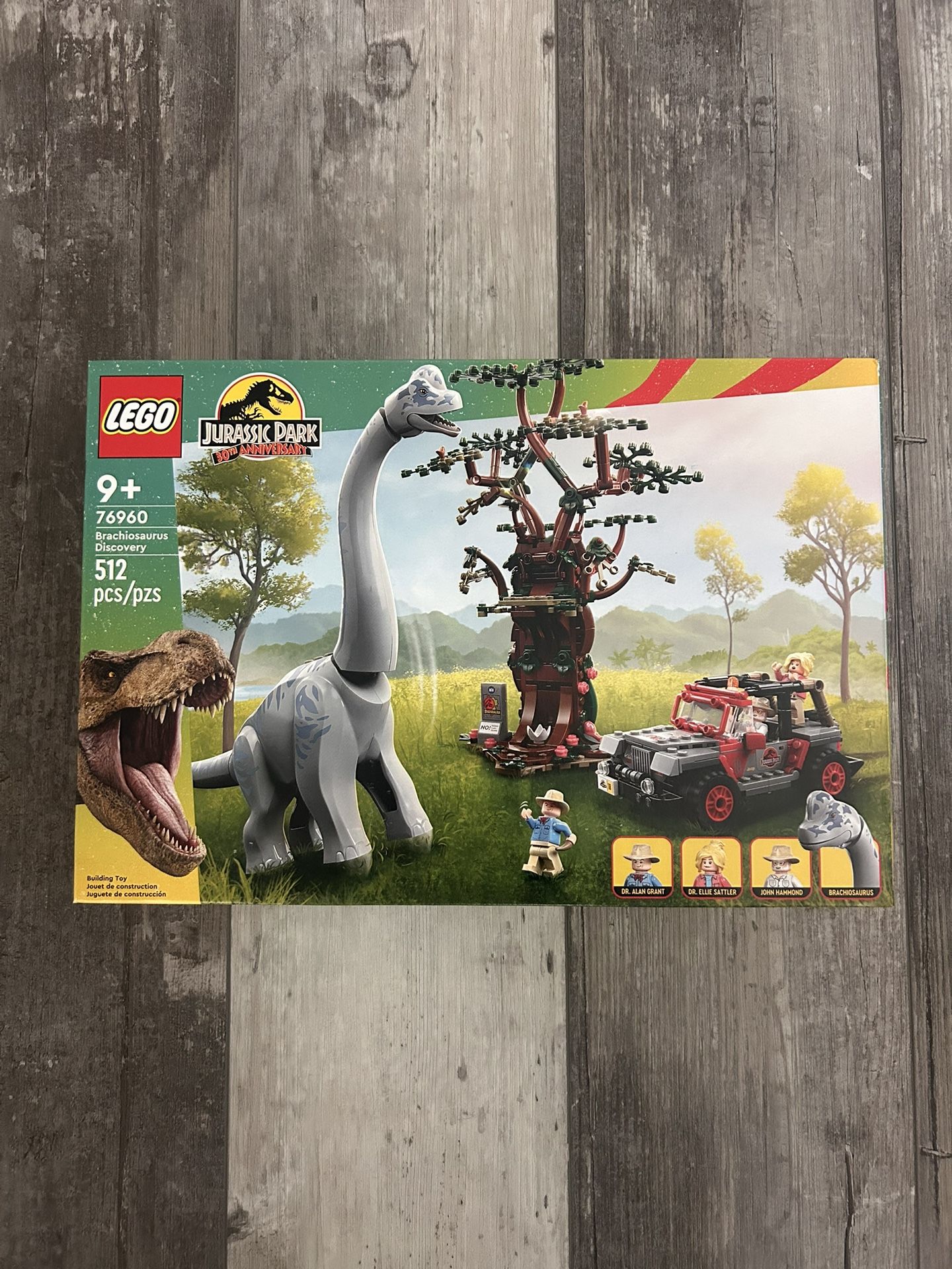 Lego 76960 Jurassic Park Brachiosaurus Discovery - New and Factory Sealed