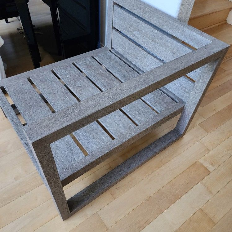 Brand New Restoration Hardware Teak Outdoor Chair