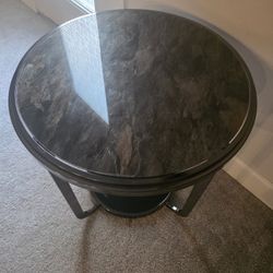 Glass End Tables 