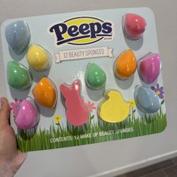 Peeps beauty blender sponges