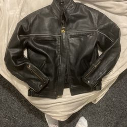 Reed Leather Motorcycle Jacket. 