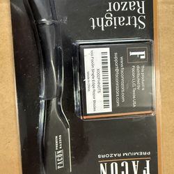Facón Straight Razor Kit + 100 Single Edge Blades