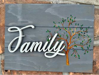 Family Tree Wood Art
