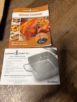 Copper Chef XL Ultimate Cookbook and Info Booklet