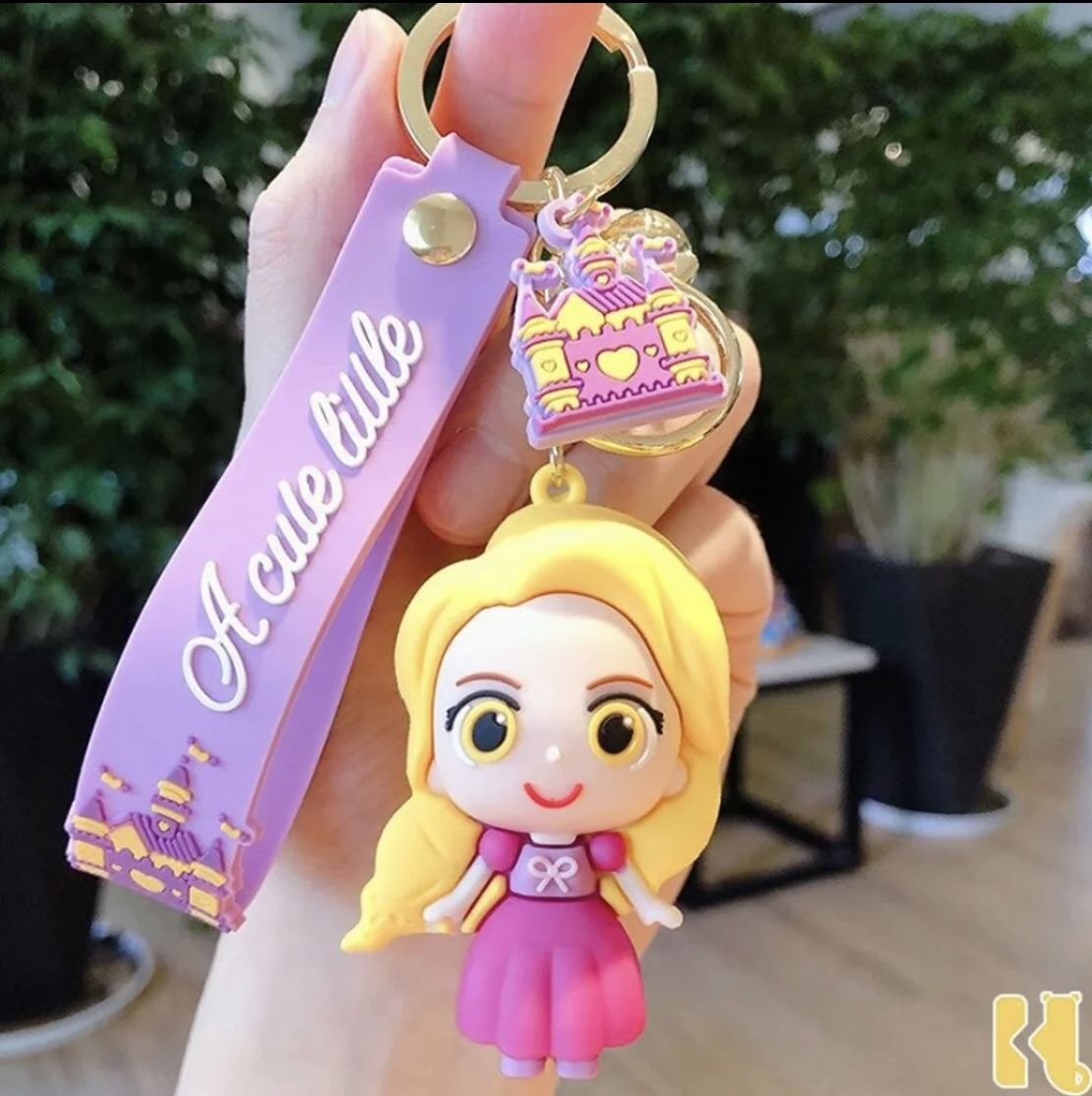 Rapunzel】Princess Pendant/Keychain