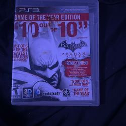 Batman Arkham City PS3 