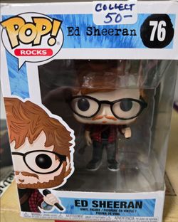 Collectable, Pop! Ed Sheeran, #76 Figurine. PLEASE READ DESCRIPTION