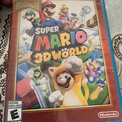 Súper Mario 3D World Nintendo Wii U Game 