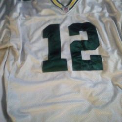Green Bay Packers Rogers Jersey Large 