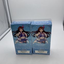 English And japanese Hololive Booster Boxes