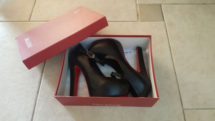 Black heels, size 38EU,