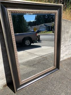 Large decorative mirror