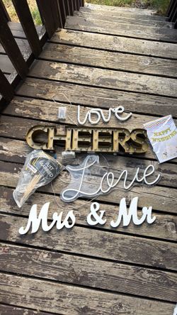 Wedding signs