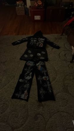 Mens holy saint sweatsuit w shorts