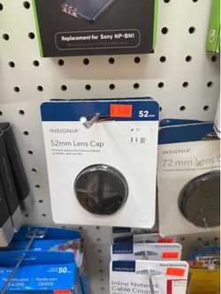 Insignia 52mm Lens Cap