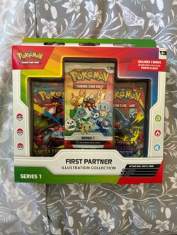 Pokemon First Partner Series 1 Illustration Collection