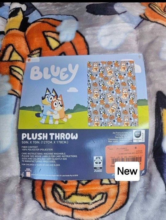 Bluey Blankets New $30 EACH