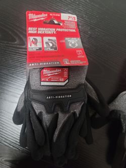 Milwaukee Anti-Vibration Work Gloves Size SML
