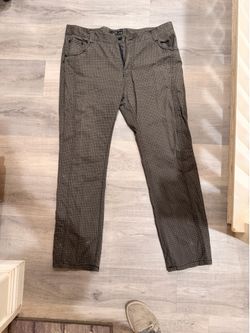 FUSAI men preppy pants