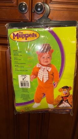 Muppets Fozzie. Bear. Toddler boys Halloween costume size 2–4 new.