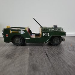 Vintage Military Police Toy