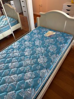 Pottery Barn twin bed frames