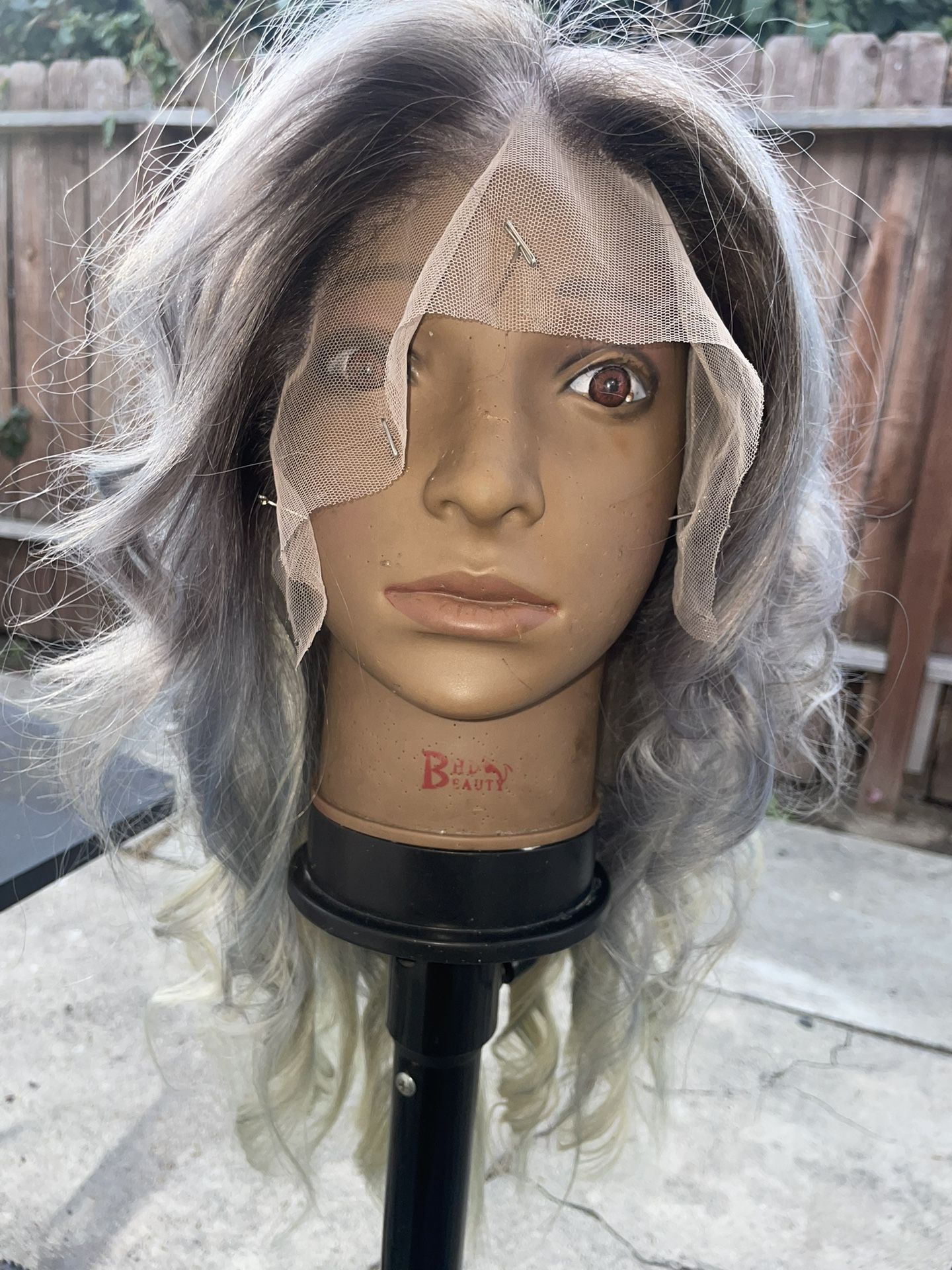613 Platinum Blonde Highlight HD Lace Frontal20”
