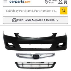 Honda accord Front bumper kit