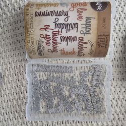 Sizzix Thinlits Die Celebration Words