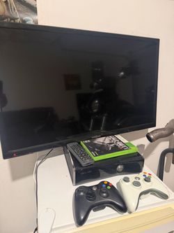 Xbox 360 plus a TV