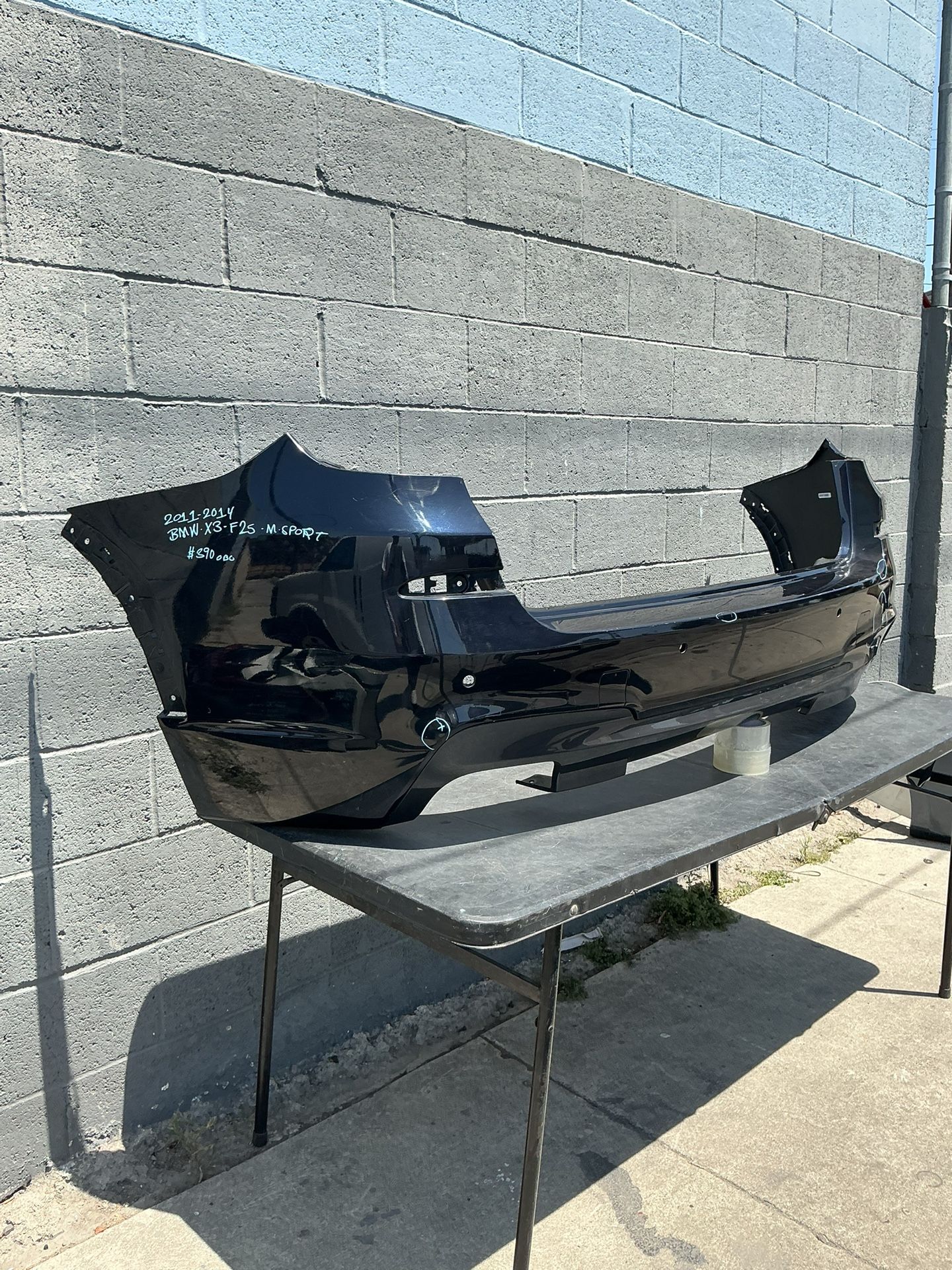 2011 - 2014 BMW X3 F25 M Sport Rear Bumper Cover