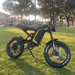 33MPH Electric Bike Fat Tire E Bike Electric Dirt Bike Electric Mountain Bike & Electric Scooters