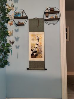 Panda Wall Scrolls Scroll