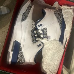 2012 DS Jordan 3 True Blue 