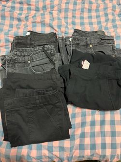 Bundle of Black and Gray Pants/Jeans