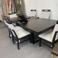 7 Pc Dinning Table Set $1,299.99