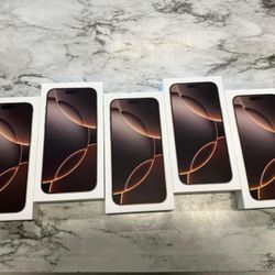 iPhone 16 Pro Max 256gb Natural Titanium Unlocked! $350 Down Today!