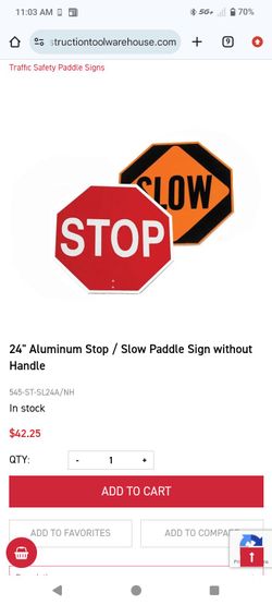 Stop/Slow Sin