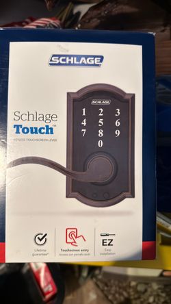 Schlage Touch Keyless Touchscreen Lever Lock