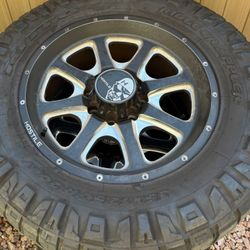 Wheels In Tires 20" 8 Lug Dodge Ram Chevy Silverado Gmc Utility Truck Yukon Suburban 8x6,5 