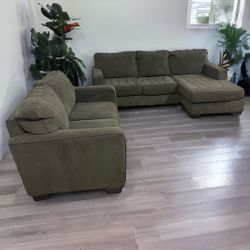 Ashley Furniture Sectional Couch Sofa & Loveseat **ALL NYC DELIVERY**