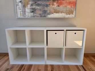 IKEA EKET 4-Cube Storage Units – Set of 2