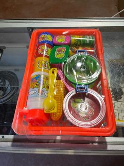 1 box containing 36 tea play sets for kids  Our operation days: Monday to Friday from 10am to 530pm  Our location: 2945 W McDowell avenue phoenix AZ 8