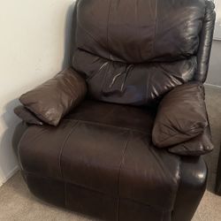 Brown Recliner Chair/Rocker