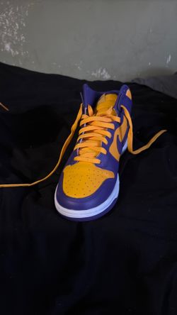 Nike dunk high lakers