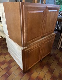 2 Cabinets 37.5”Lx30”Wx24”H