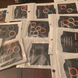 ThunderFit Silicone Wedding Bands for Women Different Sizes