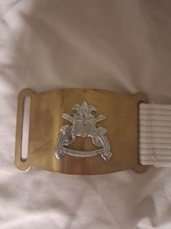 Military or Police Academy Belt